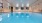 a swimming pool with a few windows